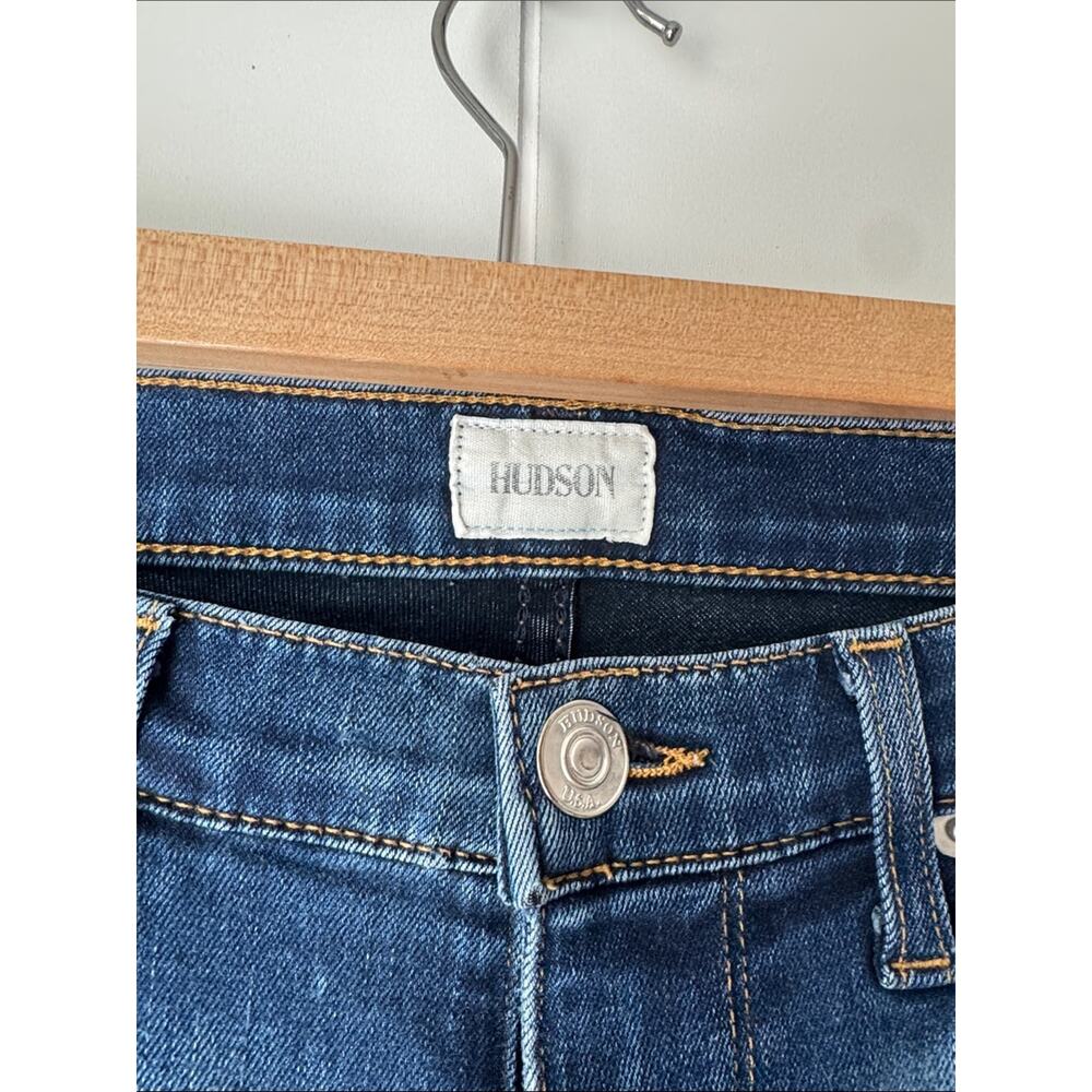 Hudson Jeans Women’s Slim Jeans in Dark Blue Wash 27 - Picture 2 of 11